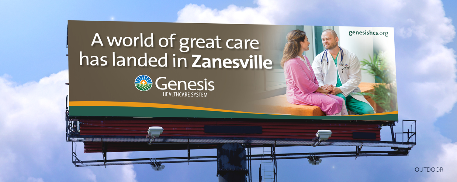 genesis healthcare advertising banner
