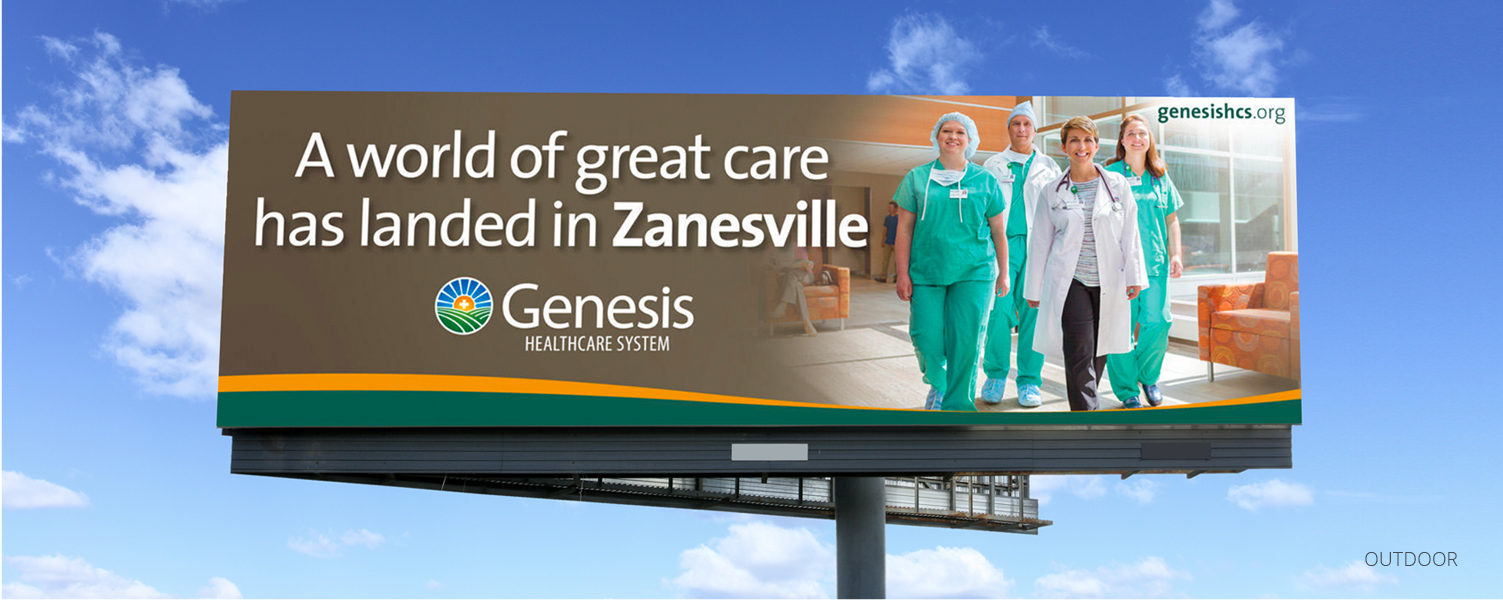 genesis healthcare advertising banner